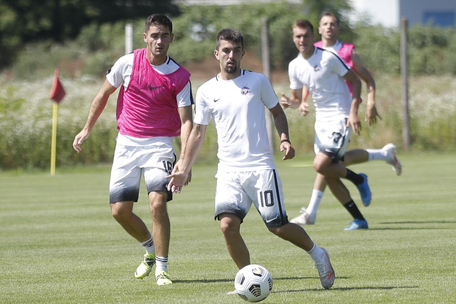 Na treningu (©FK Partizan)